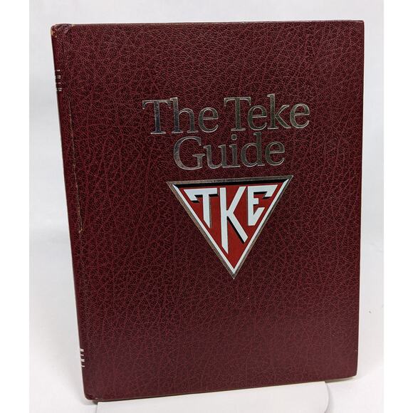 The Tau Kappa Epsilon Fraternity The Teke TKE Guide  Hardbound 2010 - Picture 1 of 9